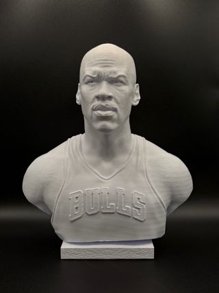 Stampa 3D Michael Jordan Bulls 25cm