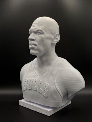 Stampa 3D Michael Jordan Bulls 25cm