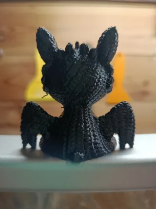 Figura Desdentado 3D Negra