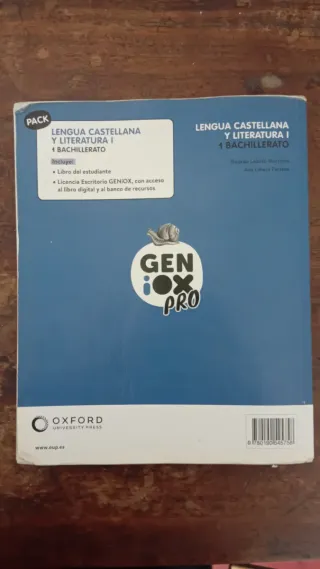 Lengua Castellana y Literatura I 1º Bachillerat...