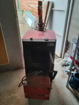 Caldera leña Roca con quemador gasoil