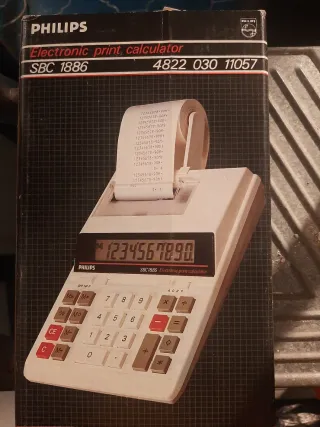 Calculadora Philips SBC 1886