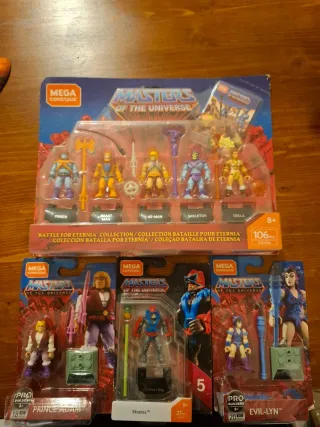 Mega construx Battle for eternia + 3 masters