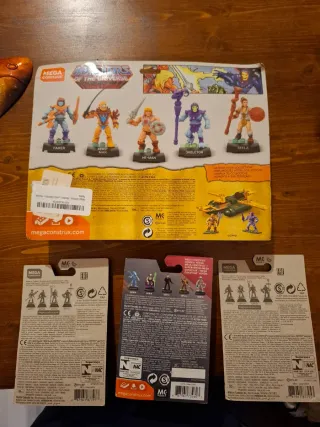 Mega construx Battle for eternia + 3 masters