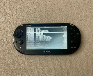 Ps Vita Slim PCH-2016 nera Mod