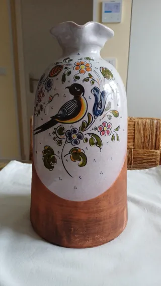 Fuente barro Zamora 31x38cm y Jarra P. Arzobispo.