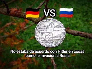 Moneda Nazi Erwin Rommel / Segunda Guerra Mundial