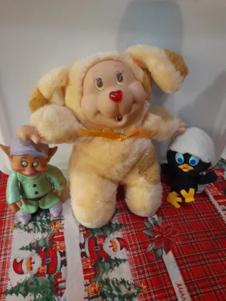 Lotto 3 Pupazzi Vintage