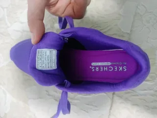 Tenis Skechers Mujer Talla 38 Morado