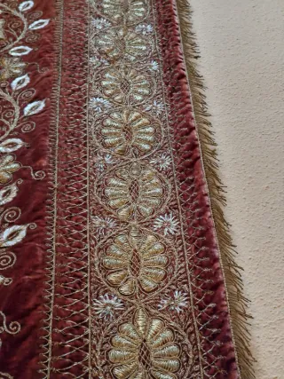 Tapiz de colección. Terciopelo/ plata sobredorada.