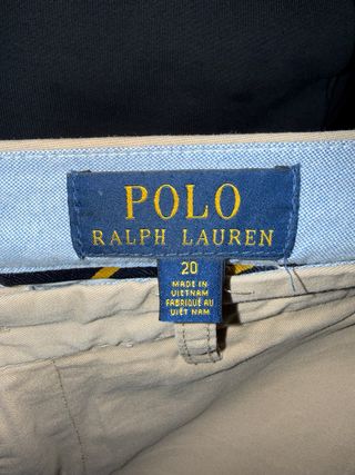 Pantalones Chinos Beige Polo Ralph Lauren
