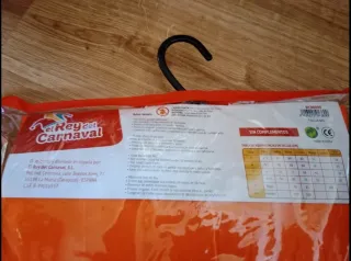 Disfraz Zanahoria Talla M/L