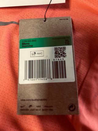 Camiseta hombre Nike Running - Talla XL