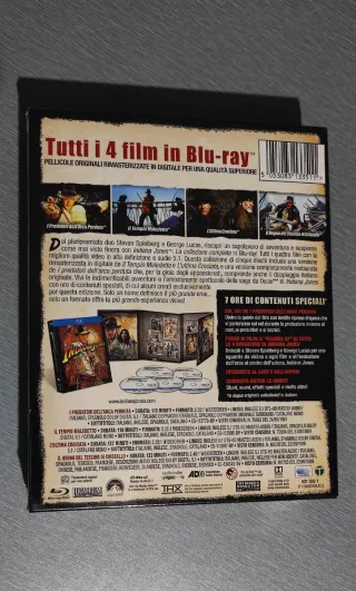 Pack Blu-ray Indiana Jones Colección 4 películas