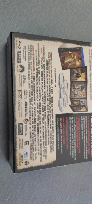 Pack Blu-ray Indiana Jones Colección 4 películas