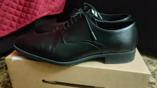 Zapatos Derby Zara Talla 41 Negros