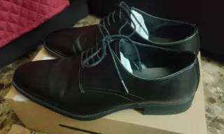 Zapatos Derby Zara Talla 41 Negros