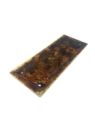 Targa d’epoca “INSERVIENTI” in ottone