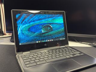 HP Chromebook x360 11 G3 EE + Cargador