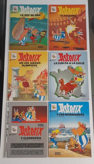 Asterix, lote de 14 comics, tapa dura.