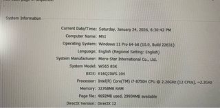 MSI MS-16Q2 Portátil Quadro P3200