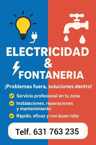 Servicios Electricidad y Fontanería