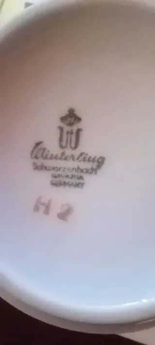 Tazzine caffè vintage oro e bianco