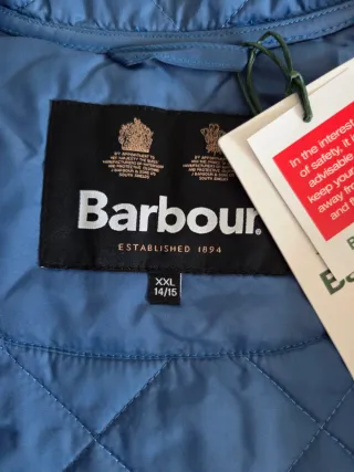 Chaleco Barbour NIÑOS azul