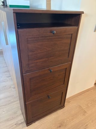 Zapatero Ikea Madera Marrón