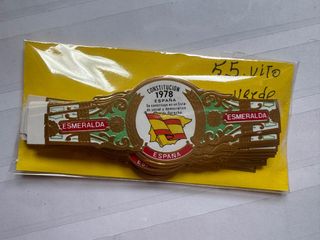 Vitolas Constitución 1978 España Esmeralda