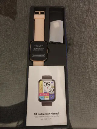 Reloj Inteligente Rosa y oro rosa. Nuevo Sin usar.