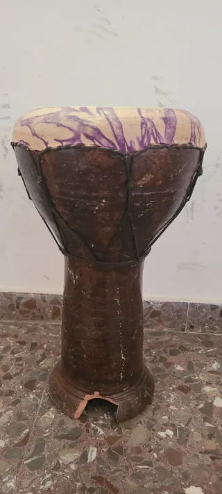 Timbales de percusión decorados