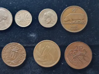 Lotto monete Europa non comuni