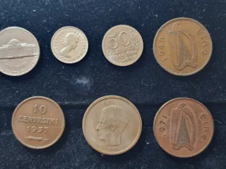 Lotto monete Europa non comuni