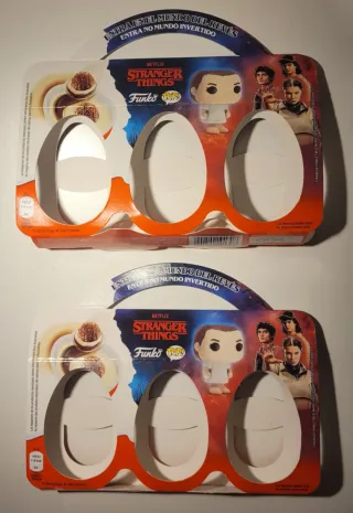 Lote 7 figuras Kinder Joy Stranger Things