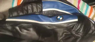 Chaqueta de cuero BMW Moto.