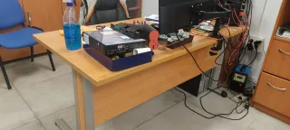 Mueble de oficina de madera