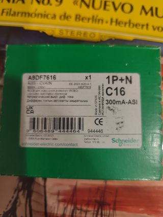 Dpn vigi 2p 16A 300 Diferencial SchneiderA9DF7616