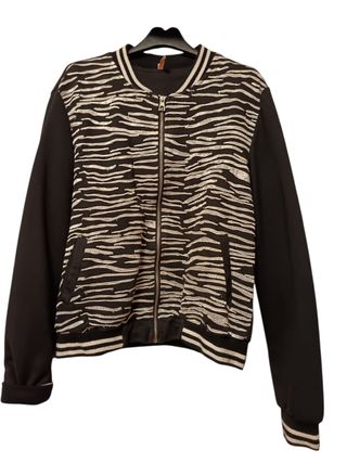 Chaqueta-cazadora cebra