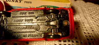 Dinky Toys 509 Fiat 850 hecho en Francia de segunda mano por 75