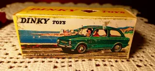 Dinky Toys 509 Fiat 850 hecho en Francia de segunda mano por 75
