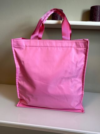 Borsa shopper rosa MSGM