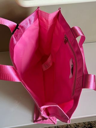 Borsa shopper rosa MSGM