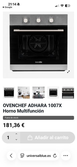 Horno Universalblue 1007X