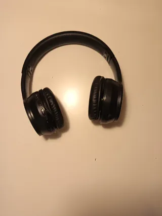 Cascos de música potentes negros