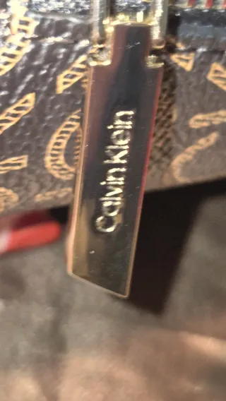 Neceser Calvin Klein Marrón y Negro