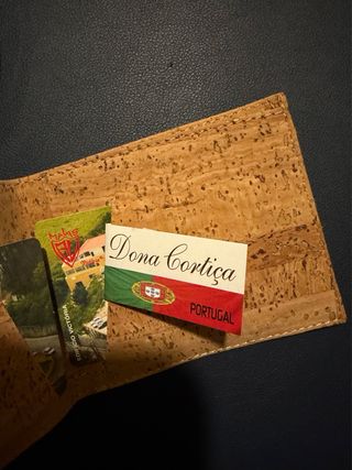 Cartera de corcho