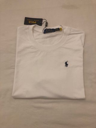 Camiseta Polo Ralph Lauren Blanca Talla M