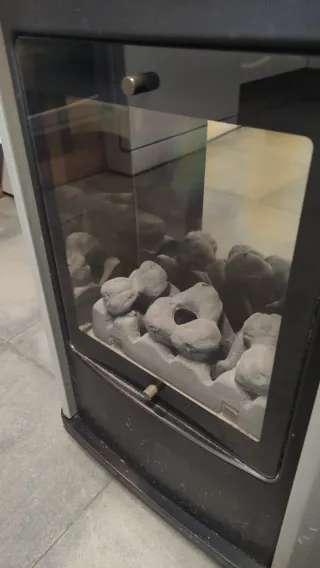 Estufa de gas Fireside Manhattan