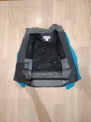 Chaqueta Nieve Columbia Titanium Azul.